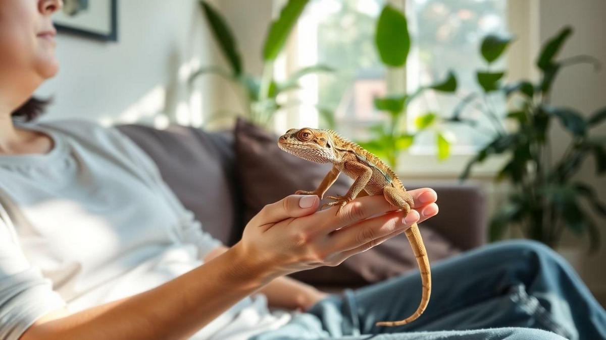 Best practices for socializing exotic reptiles with humans