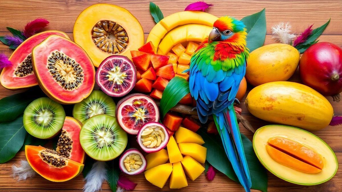 Choosing the Best Fruits for Exotic Birds