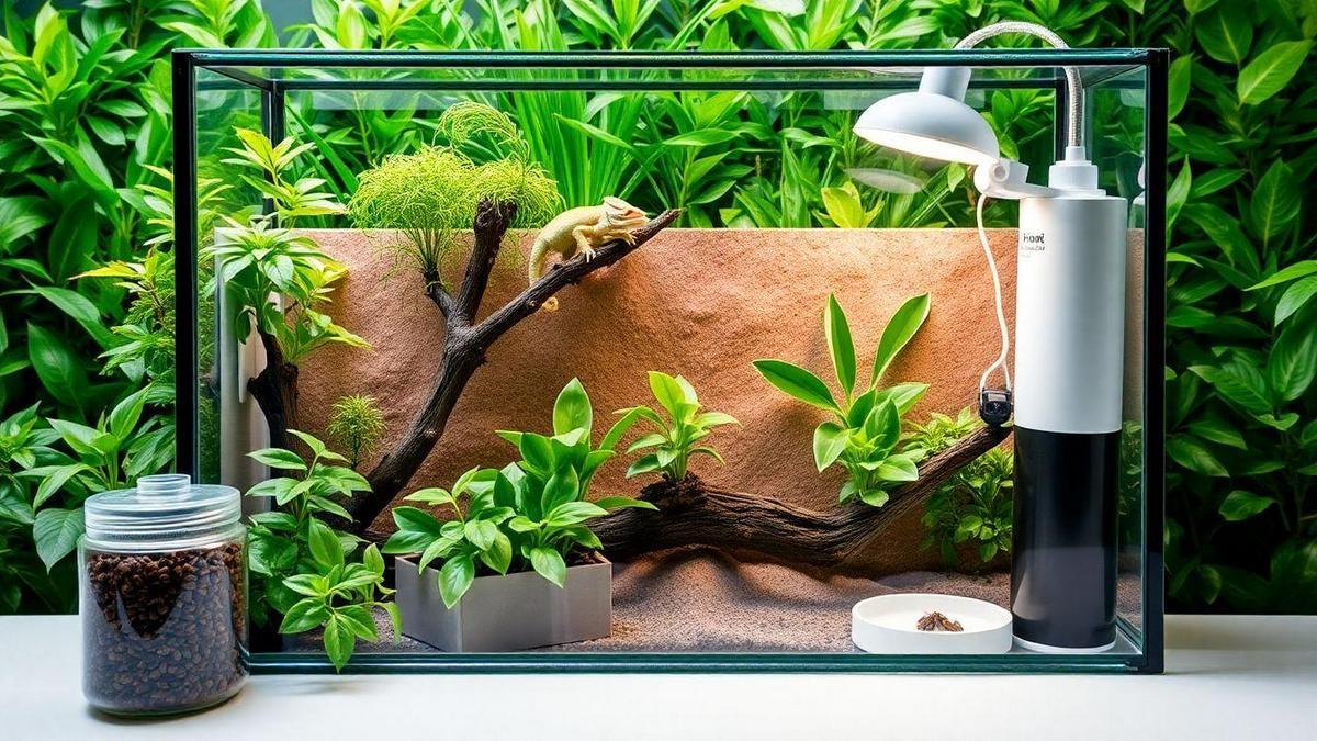 Essential Supplies for Chameleons in Vivariums