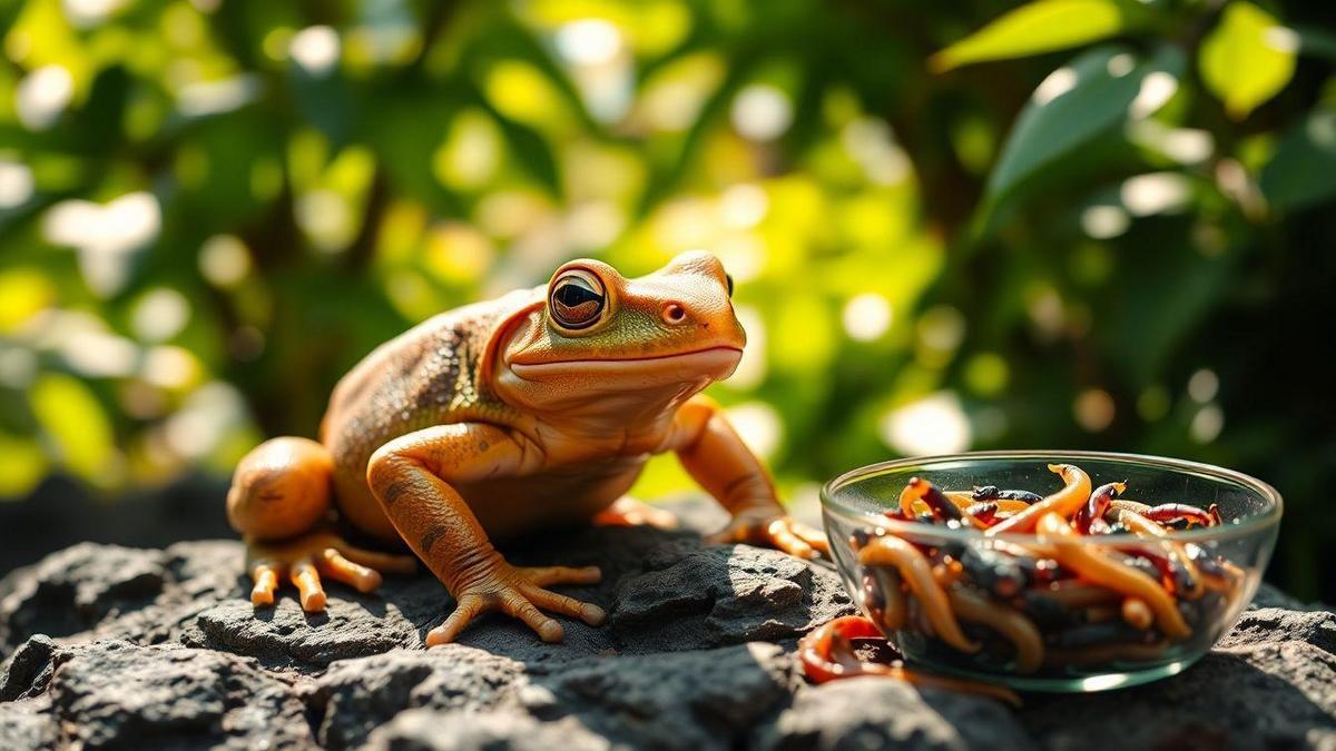 High-Protein Diets for Captiive Amphibians