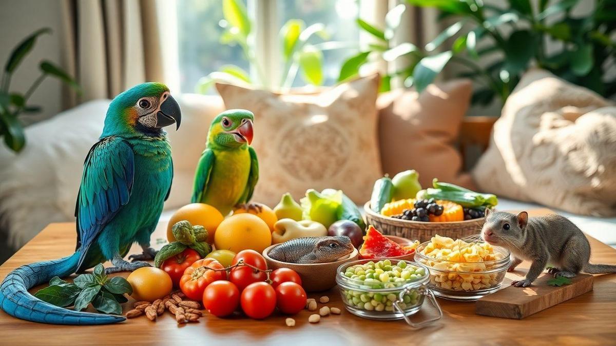 Nutritional Advice for Recovering Exotic Pets