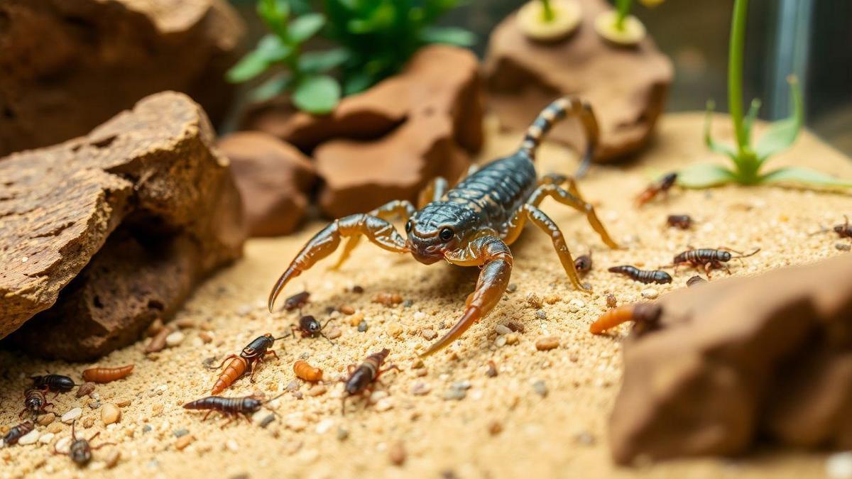 Nutritional Guidelines for Captive Pet Scorpions