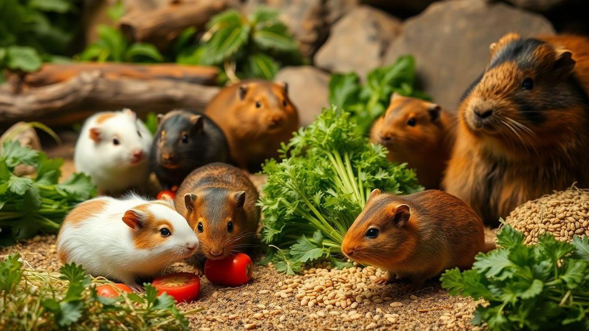 Nutritional needs of exotic rodents in captivity