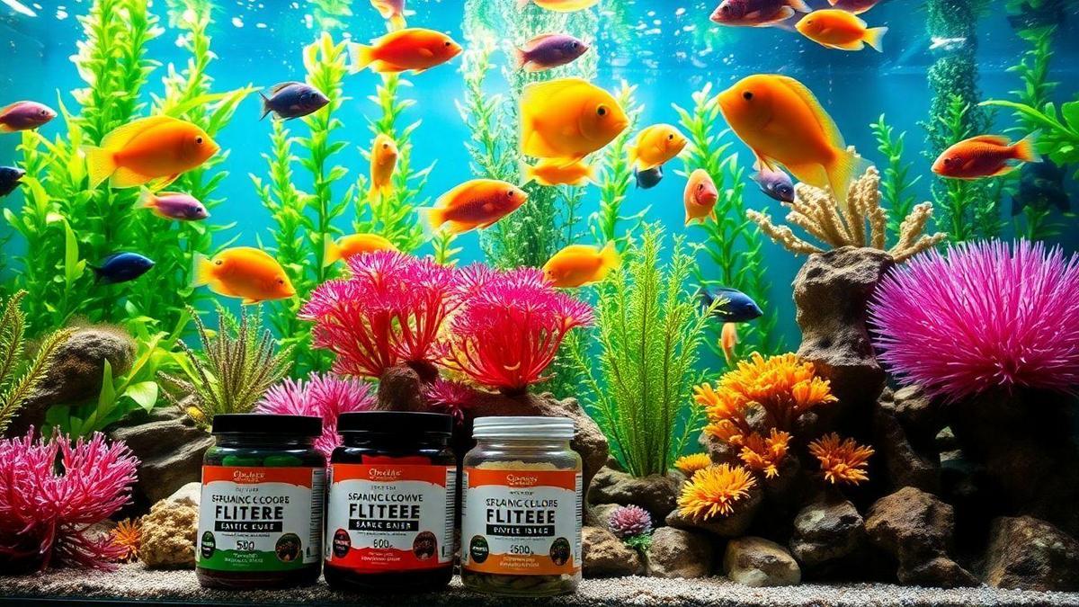 Nutritional Supplements for Exotic Fish Colors