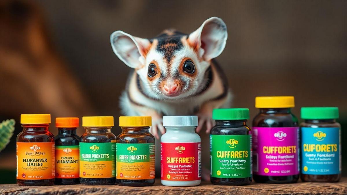 Specialized Vitamins for Pet Sugar Gliders Explained