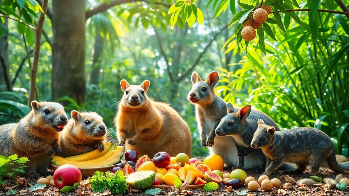 Balanced Diet Strategies for Happy Exotic Mammals