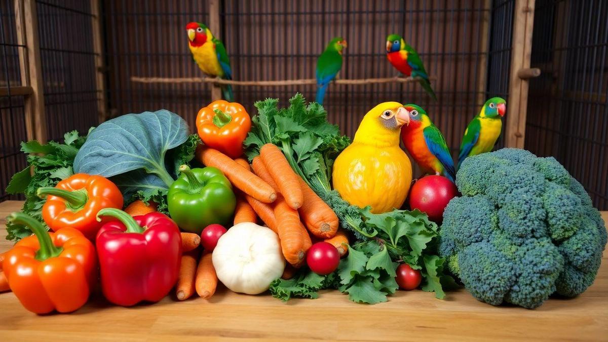 Best Vegetables for Exotic Birds’ Diet