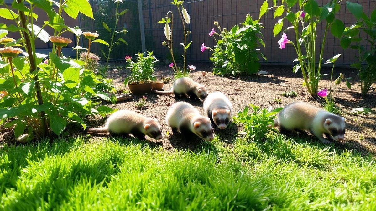 Building a Ferret-Friendly Garden Made Easy