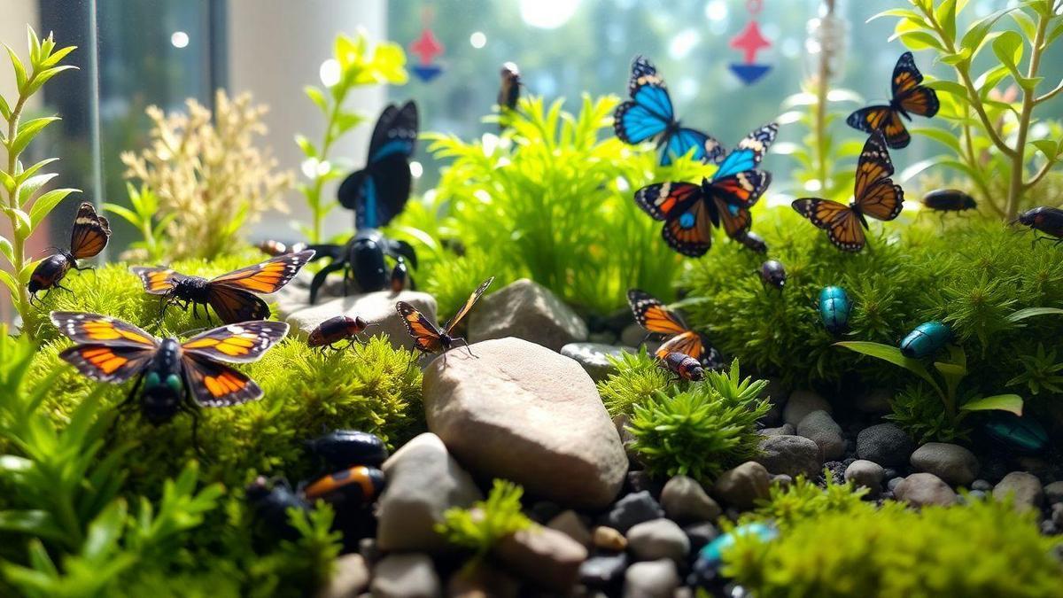 Building a Terrarium for Exotic Insects Made Easy