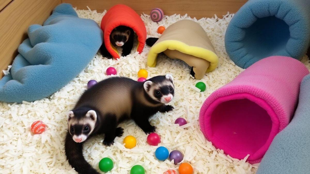 Choosing the Right Bedding for Ferrets