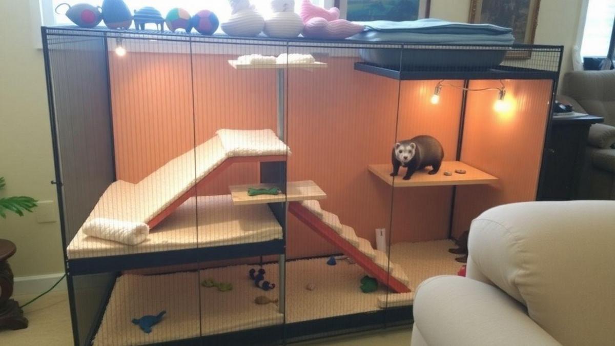 Choosing the Right Enclosure for Ferrets Easily