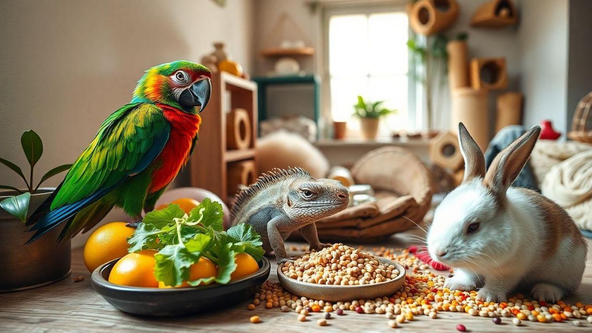 Customized Diet Plans for Aging Exotic Pets