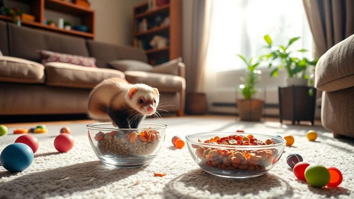 Feeding Schedules for Healthy Exotic Ferrets