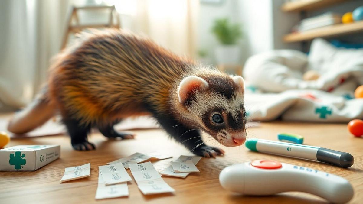 Firstaid Tips for Exotic Ferret Care