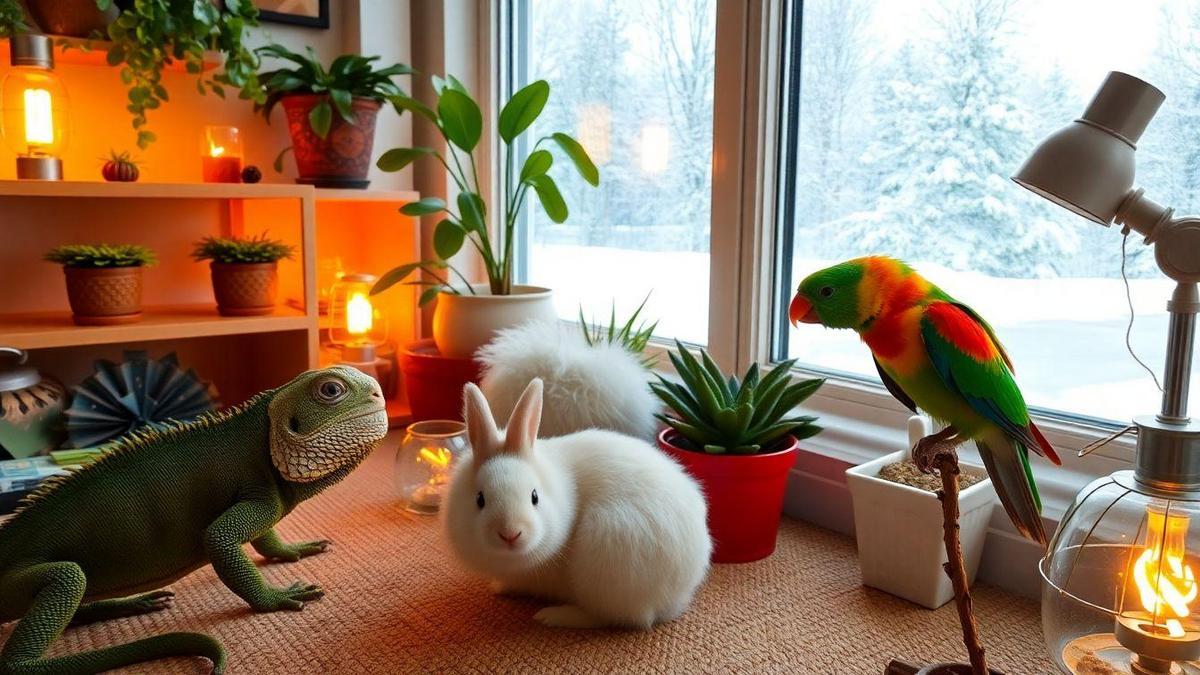 How to Care for Exotic Pets in Winter