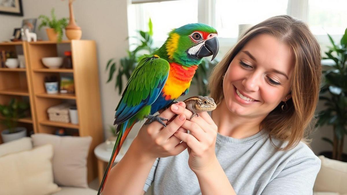 How to Safely Handle Your Exotic Pet Today