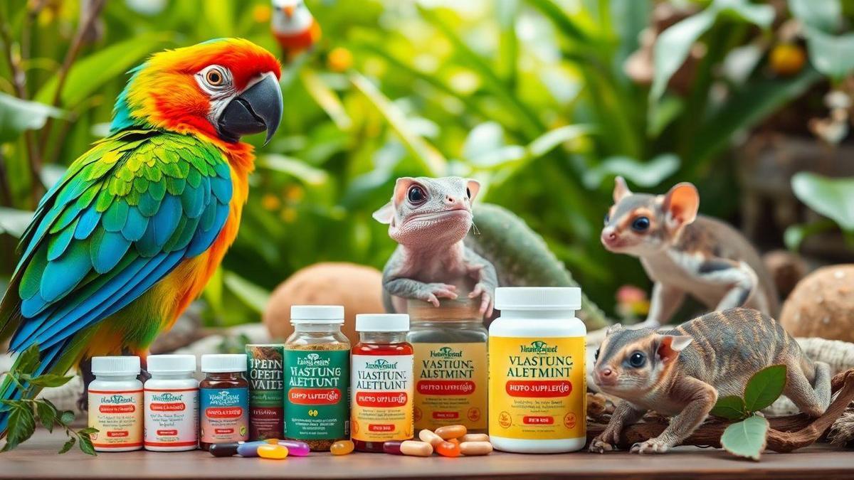 How to Supplement Vitamins for Exotic Pets