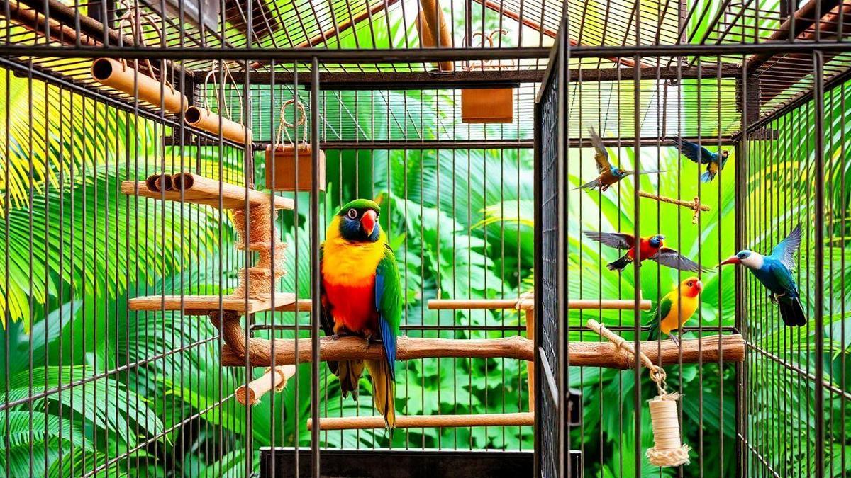 Ideal Cage Sizes for Exotic Birds Explained