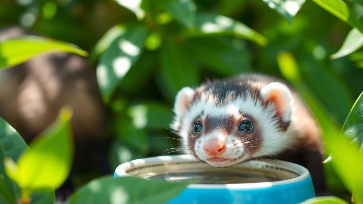 Importance of Hydration for Exotic Ferrets Explained