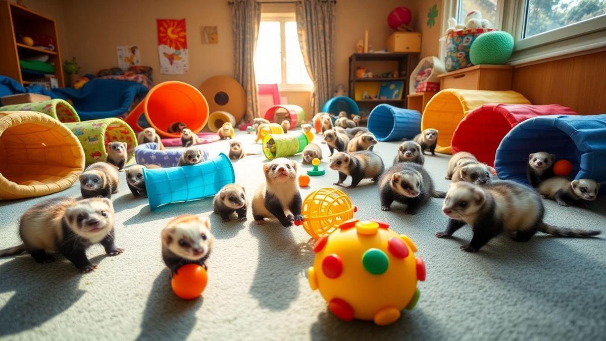 Interactive Games for Exotic Ferrets Fun