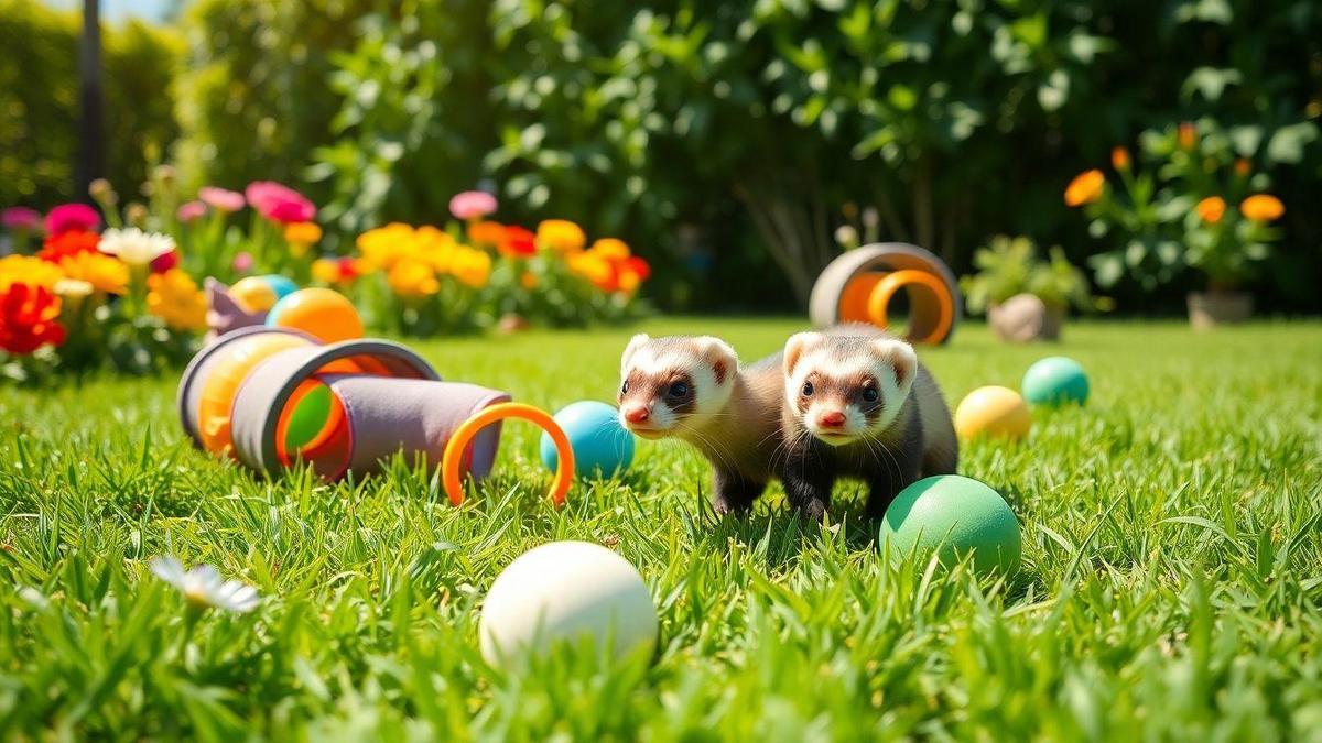 Safe Outdoor Activities for Exotic Ferrets Fun