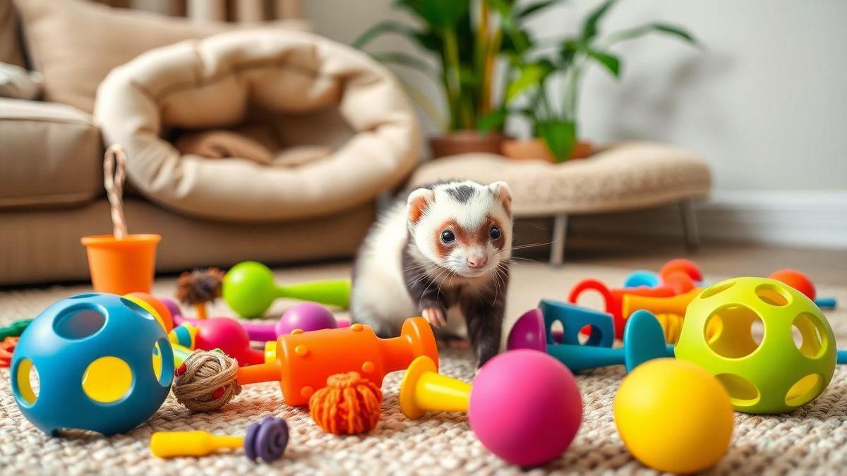 Safe Toys for Exotic Ferrets to Choose