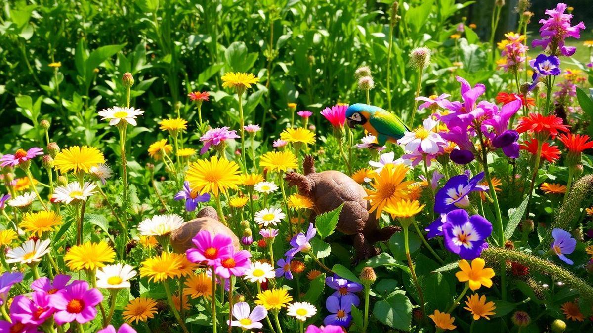 Safe Wildflower Choices for Your Exotic Pets