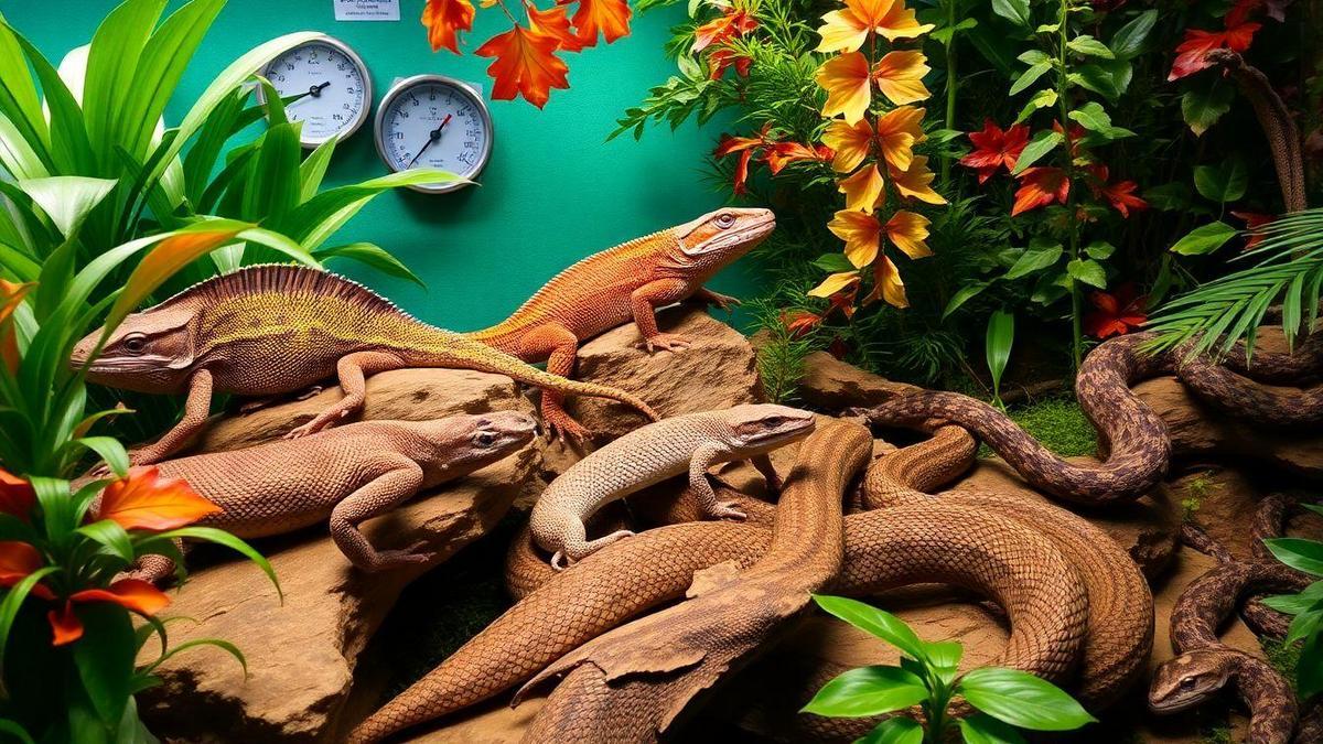 Seasonal Adaptations for Caring Exotic Reptiles