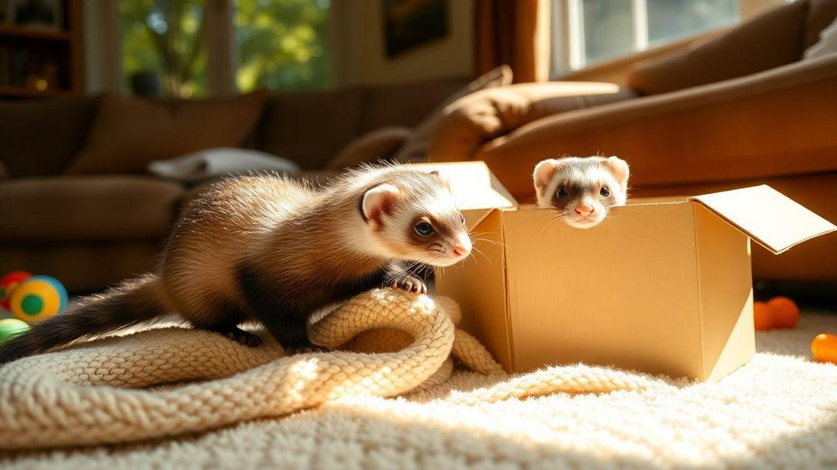 The benefits of adopting a second ferret