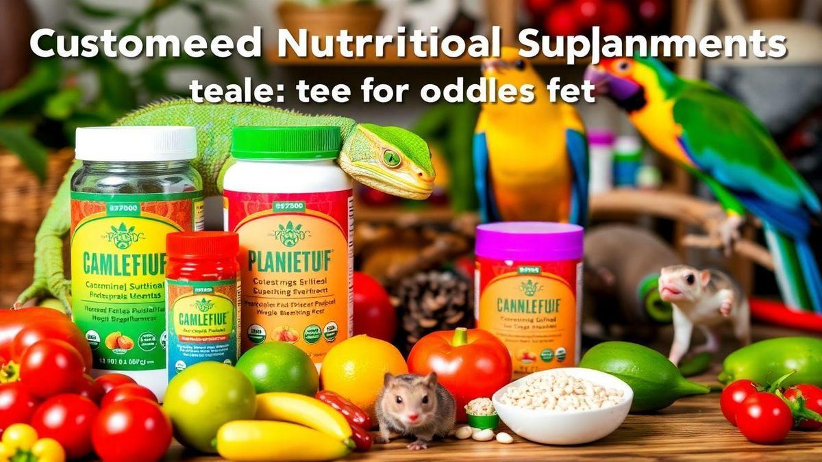 Customized Nutritional Supplements for Your Exotic Pets