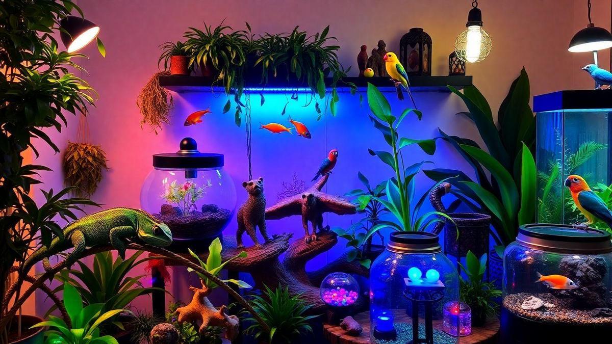 Best Lighting Solutions for Happy Exotic Pets