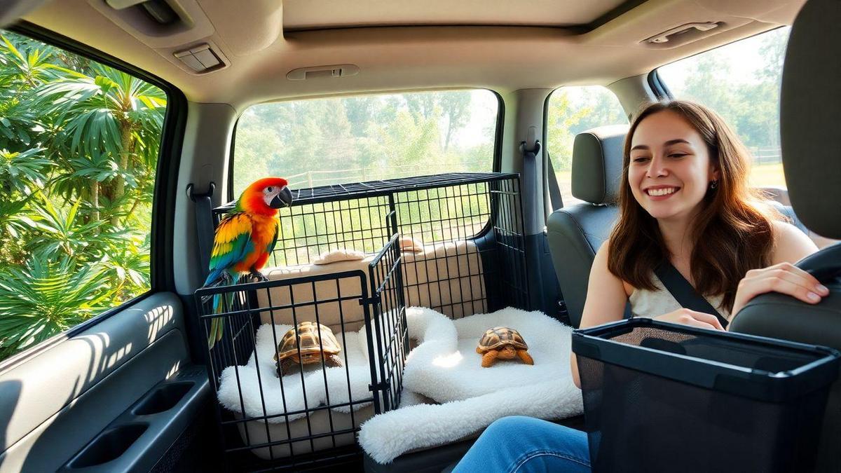 Comfortable Transportation Methods for Exotic Pets