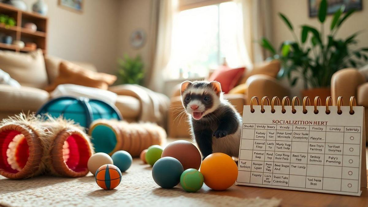 Creating a Ferret Socialization Schedule Made Easy