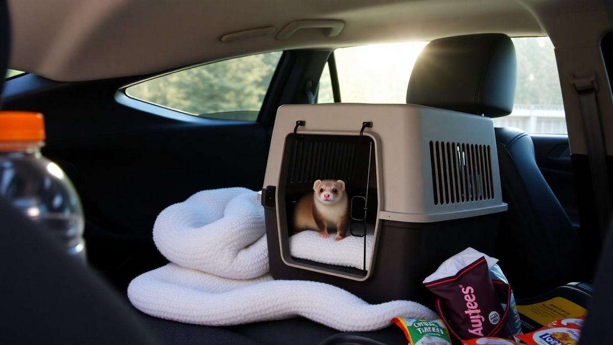 Creating a Safe Travel Environment for Ferrets
