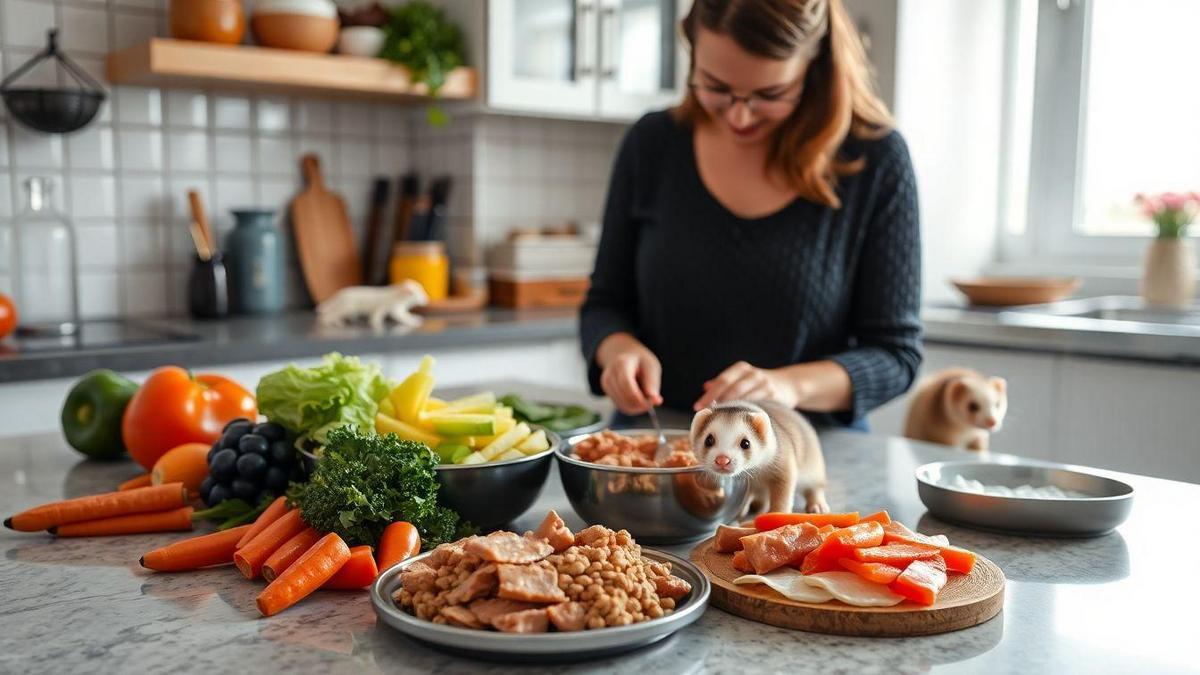 Developing a Balanced Ferret Diet at Home Tips