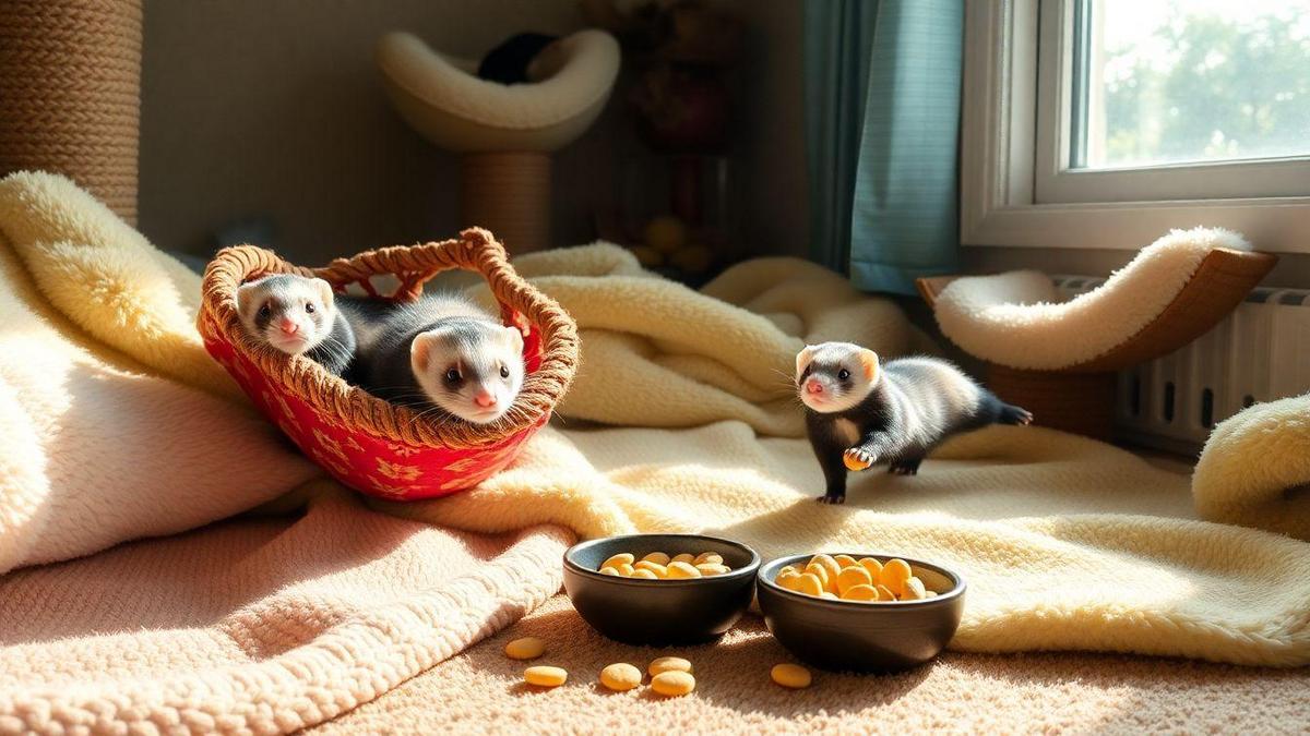Developing a Routine for Happy Ferrets