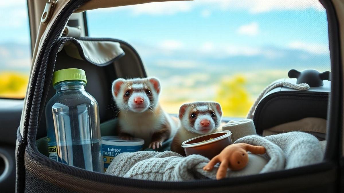 Essential Supplies for Ferret Travel Tips