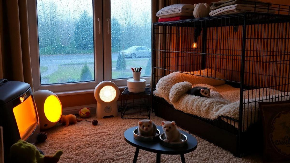 Framework for Ferret Care in Bad Weather