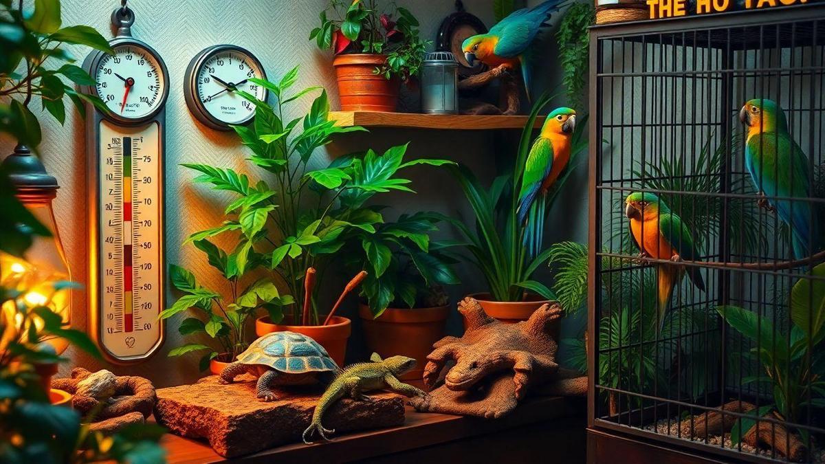 Ideal Temperature Ranges for Your Exotic Pets