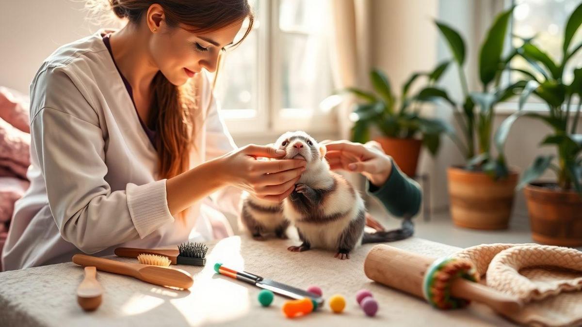 Techniques for Grooming Exotic Small Mammals Easily