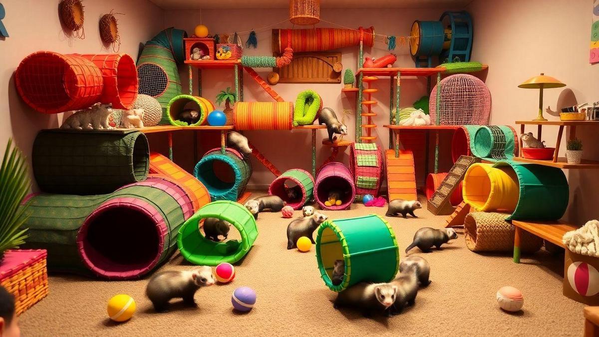 Tips for Building Fun Ferret Play Areas