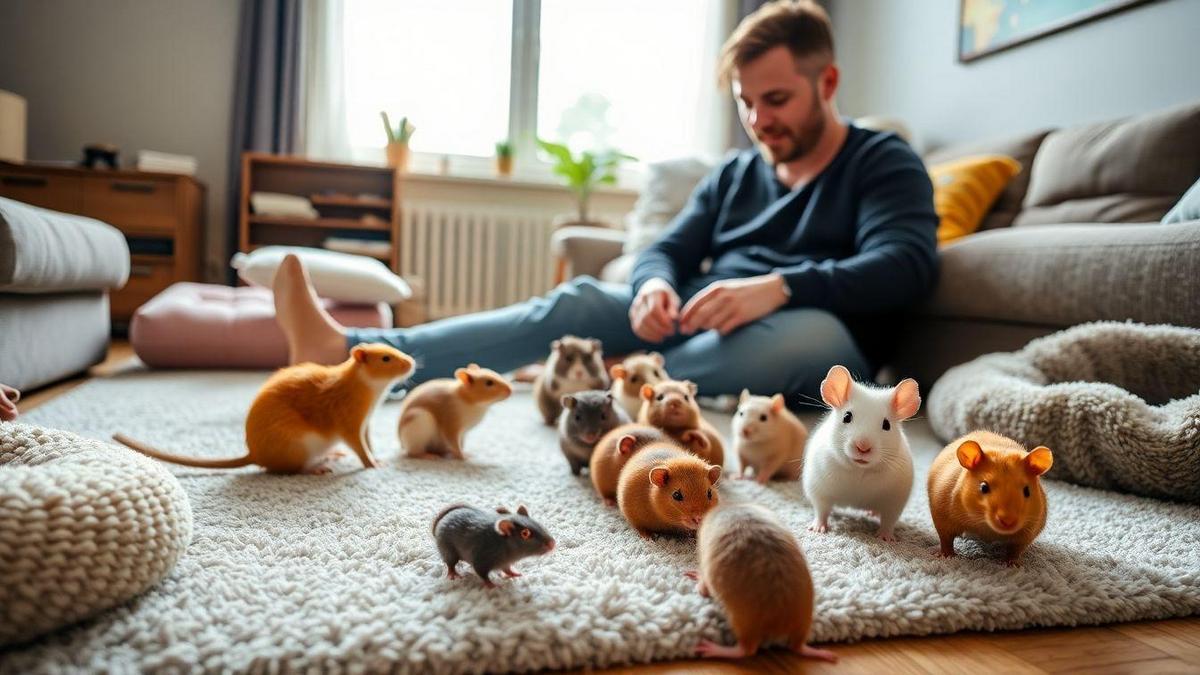 Companionship Benefits of Socializing Exotic Rodents