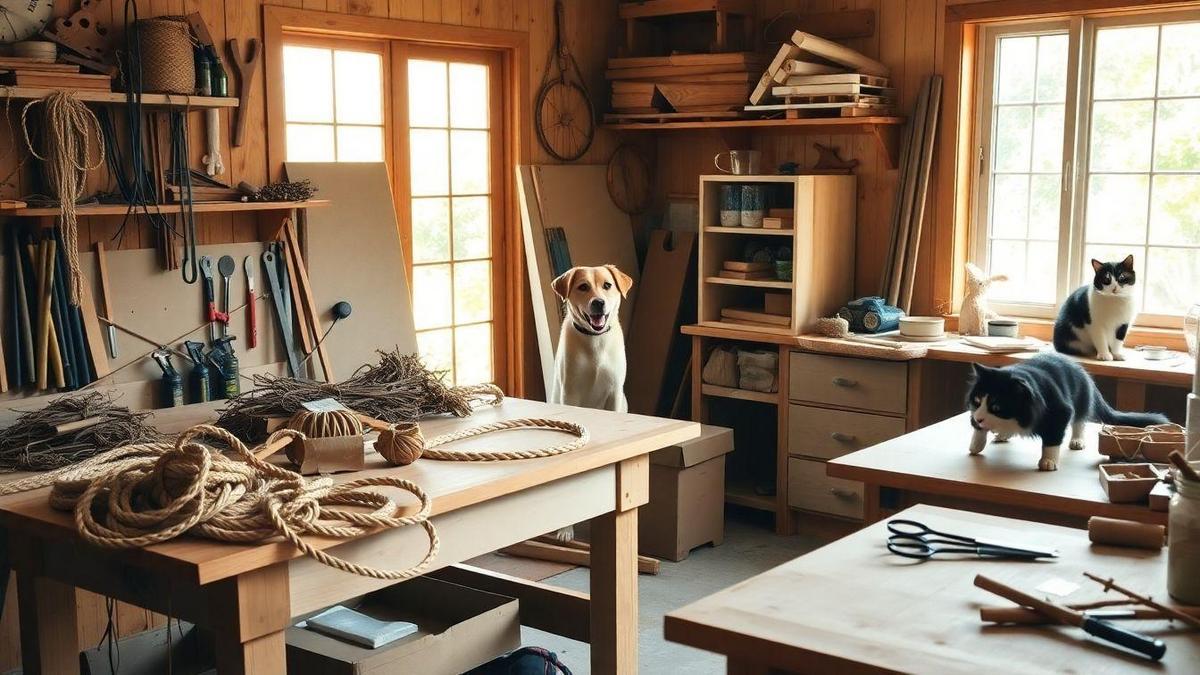 Crafting DIY Enrichment Toys for Happy Animals