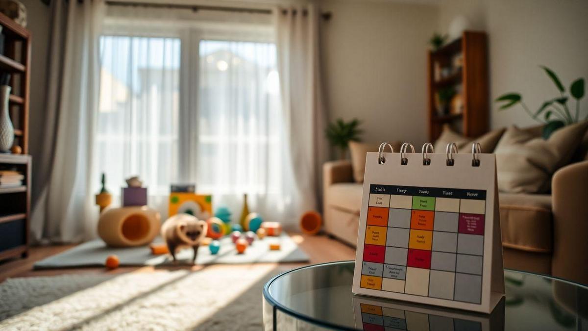 Creating a Balanced Schedule for Happy Ferrets