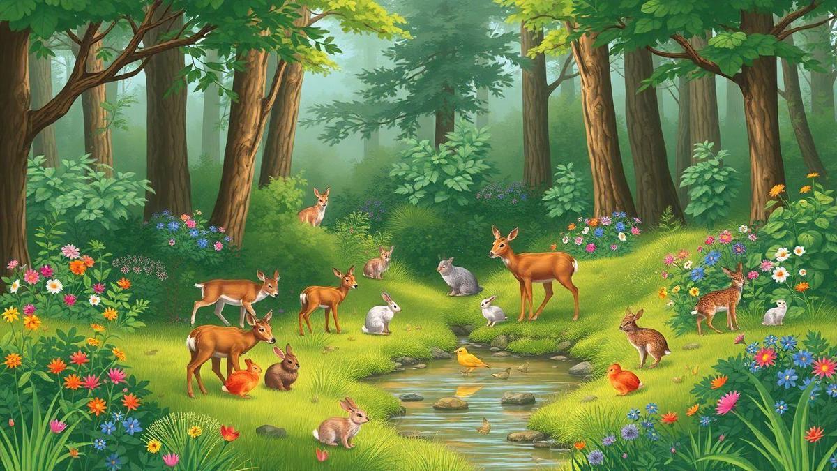 Creating a Natural Feeding Environment for Animals