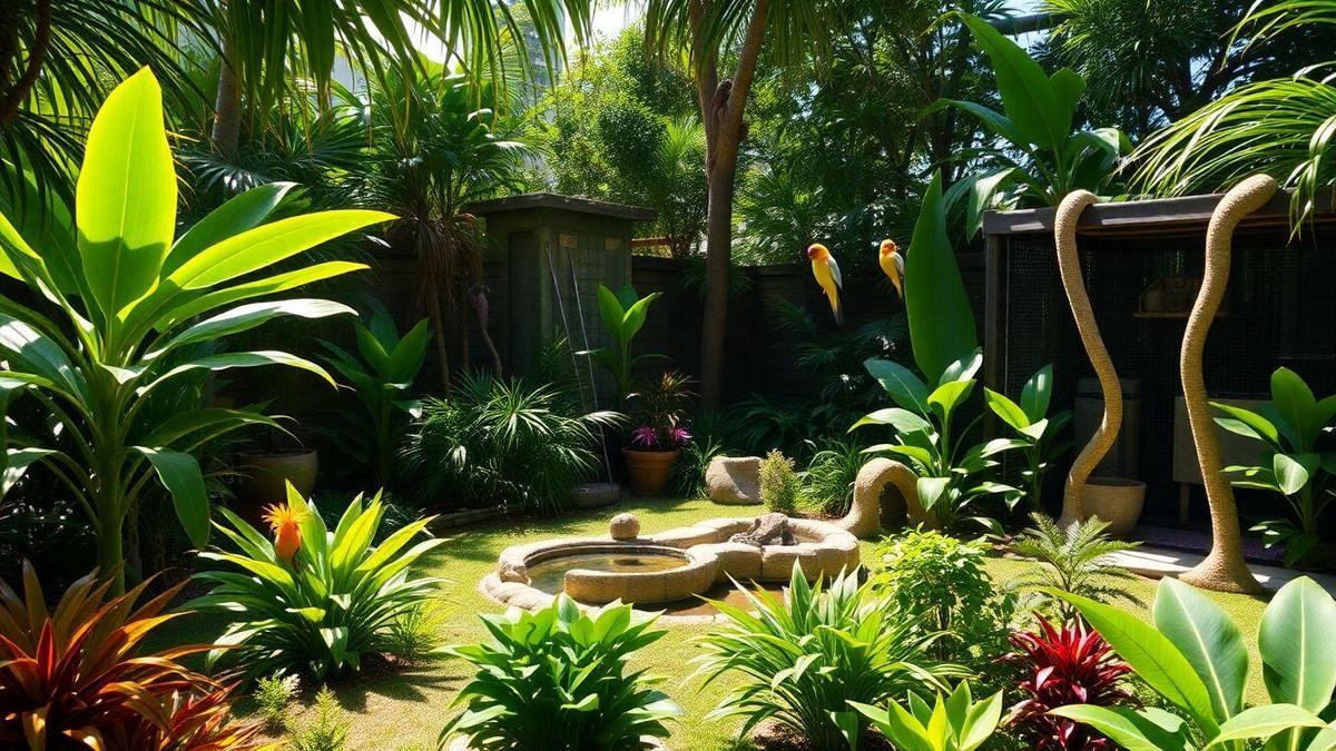 Creating a PetSafe Garden for Your Exotic Animals