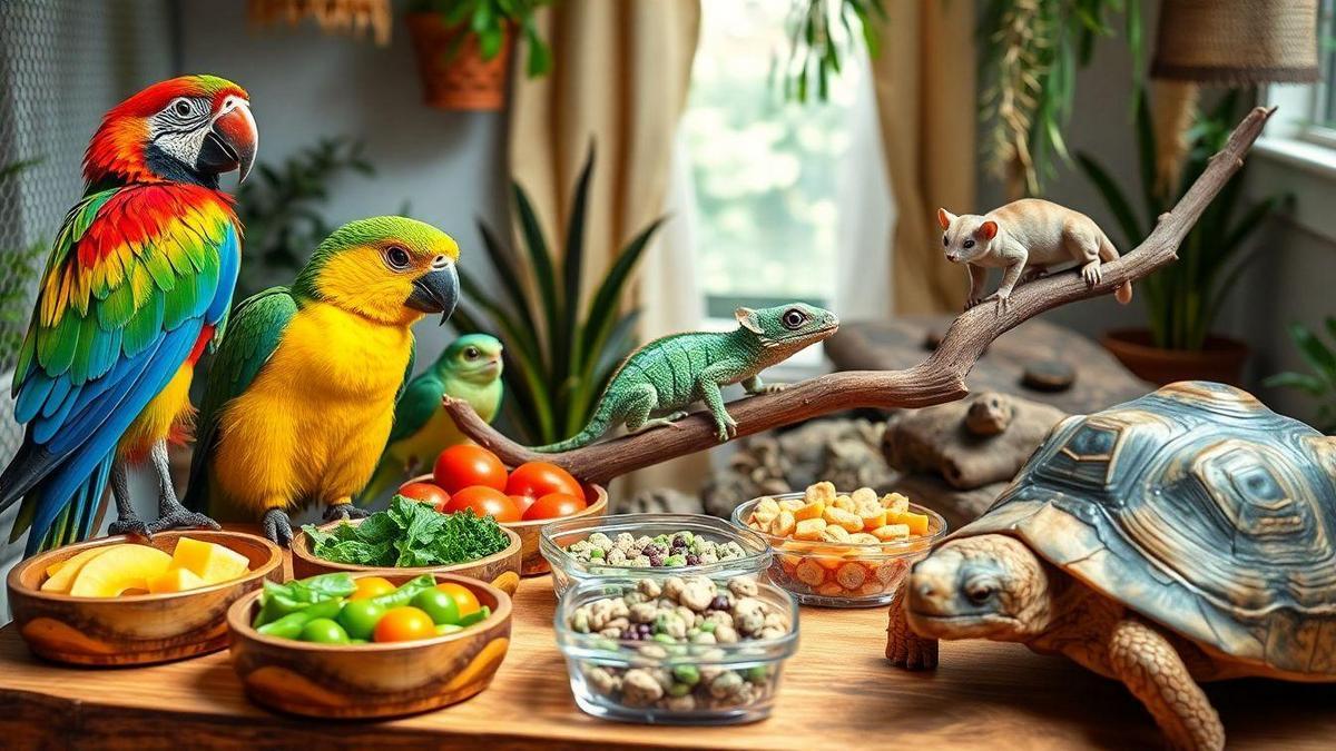 Developing a Feeding Schedule for Exotic Pets