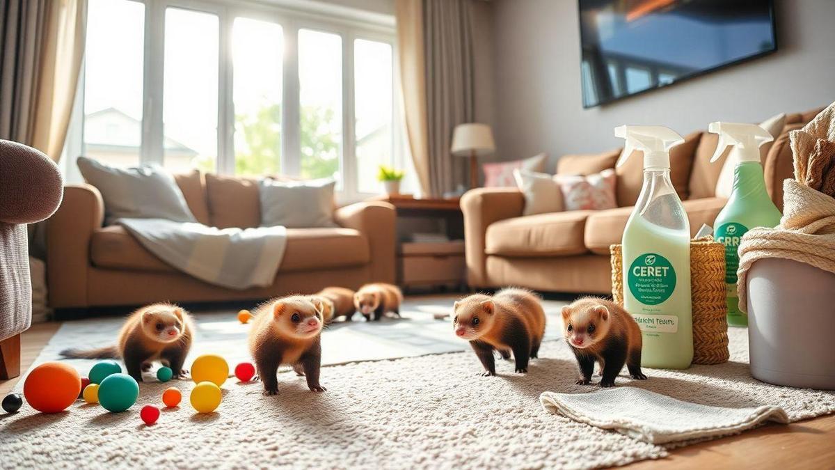 Efficient Cleaning Techniques for Happy Ferrets