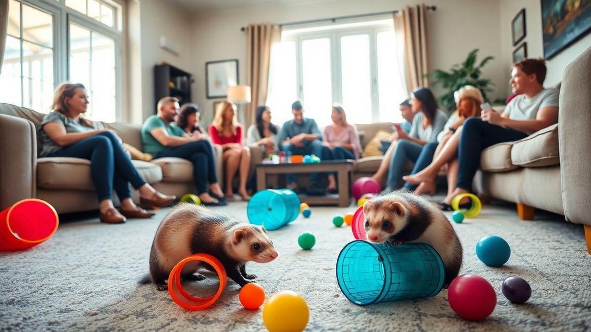 Engaging Activities for Ferrets at Gatherings