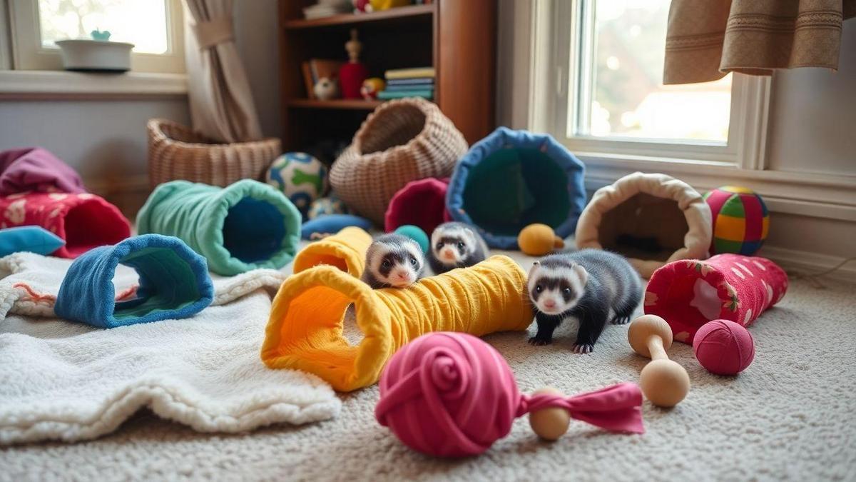 Engaging Craft Ideas for Ferret Toys